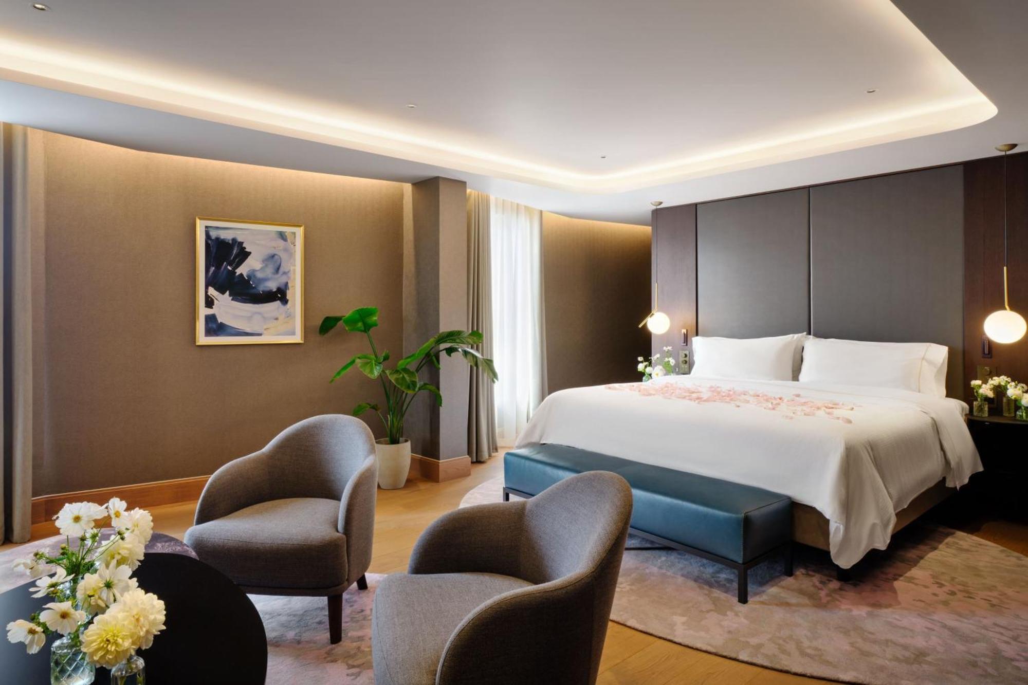 The Westin London City Εξωτερικό φωτογραφία A bedroom at the hotel